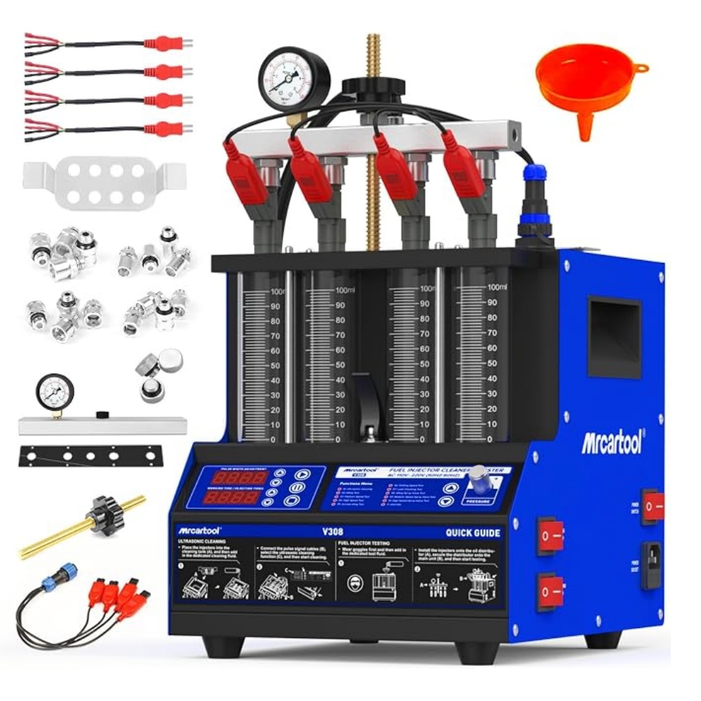 Fuel Injector Tester - V308 Einspritzdüsen-Reinigungs- und Testgerät, Pulserreinigung von