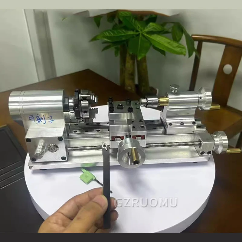 Brake Drum Lathe - DIY Mini-Drehmaschine, multifunktional, für Haushalt, Holzbearbeitung,