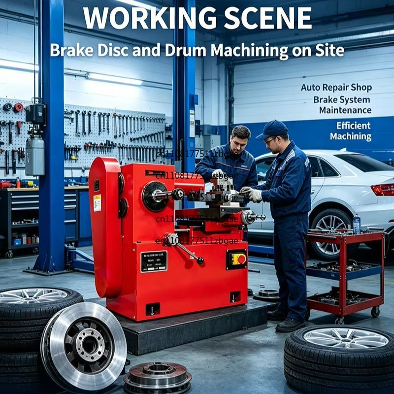 Brake Drum Lathe - C9335 Bremsscheiben-Schleifmaschine, Drehmaschine für Scheiben- und