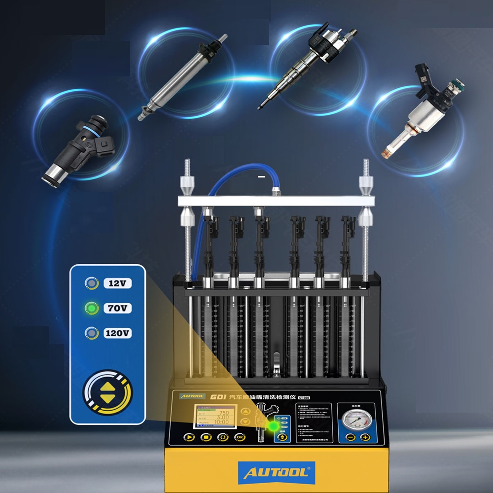 Fuel Injector Tester - AUTOOL CT500 GDI EFI FEI Kraftstoffeinspritzdüsen-Reiniger