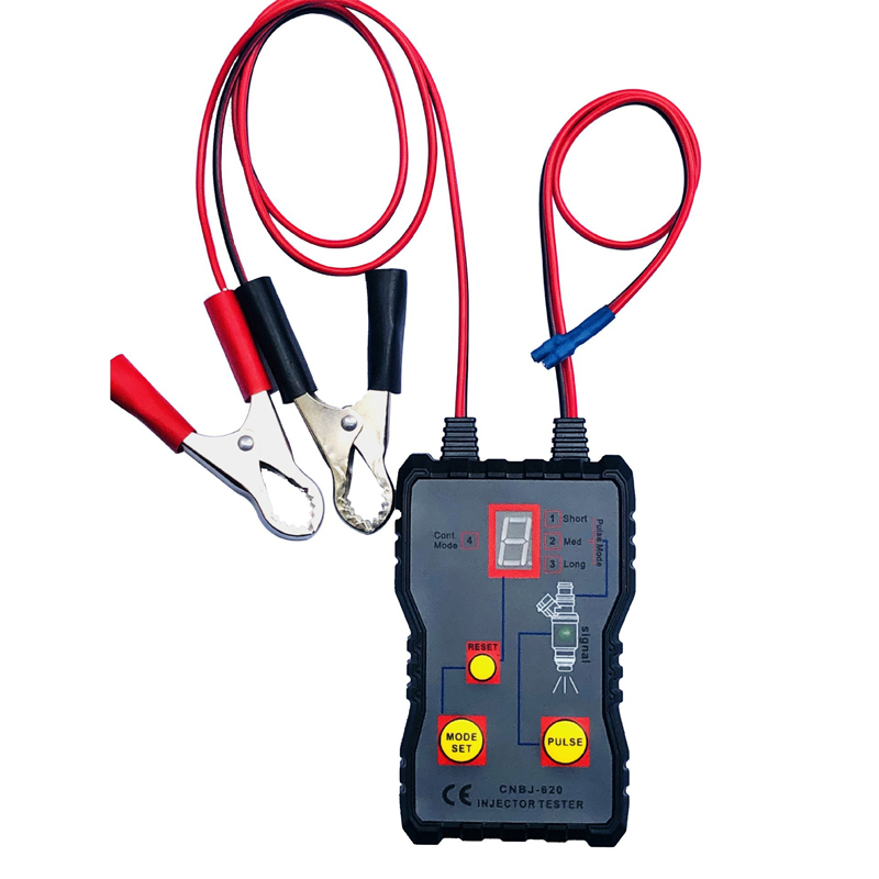 Fuel Injector Tester - Digitaler QA1105 12V Kraftstoffdruckprüfer für Kfz-Einspritzpumpen