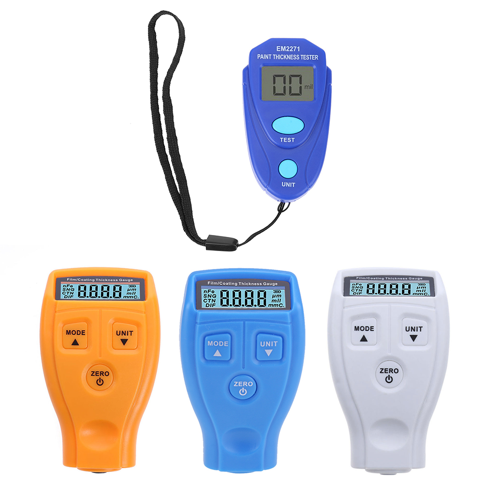 Paint Thickness Gauge - GM200/EM2271 Schichtdickenmessgerät Lackdicken-Tester Messwerkzeuge Russisches Eisenbasiertes