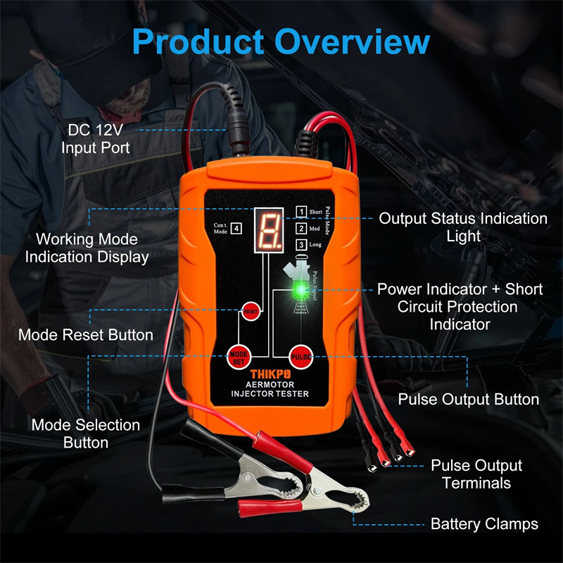 Neuer 12V Verbesserter Einspri – Fuel Injector Tester Bewertung und Preis