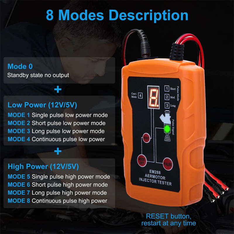 Neuer 12V Verbesserter Einspri – Fuel Injector Tester Bewertung und Preis