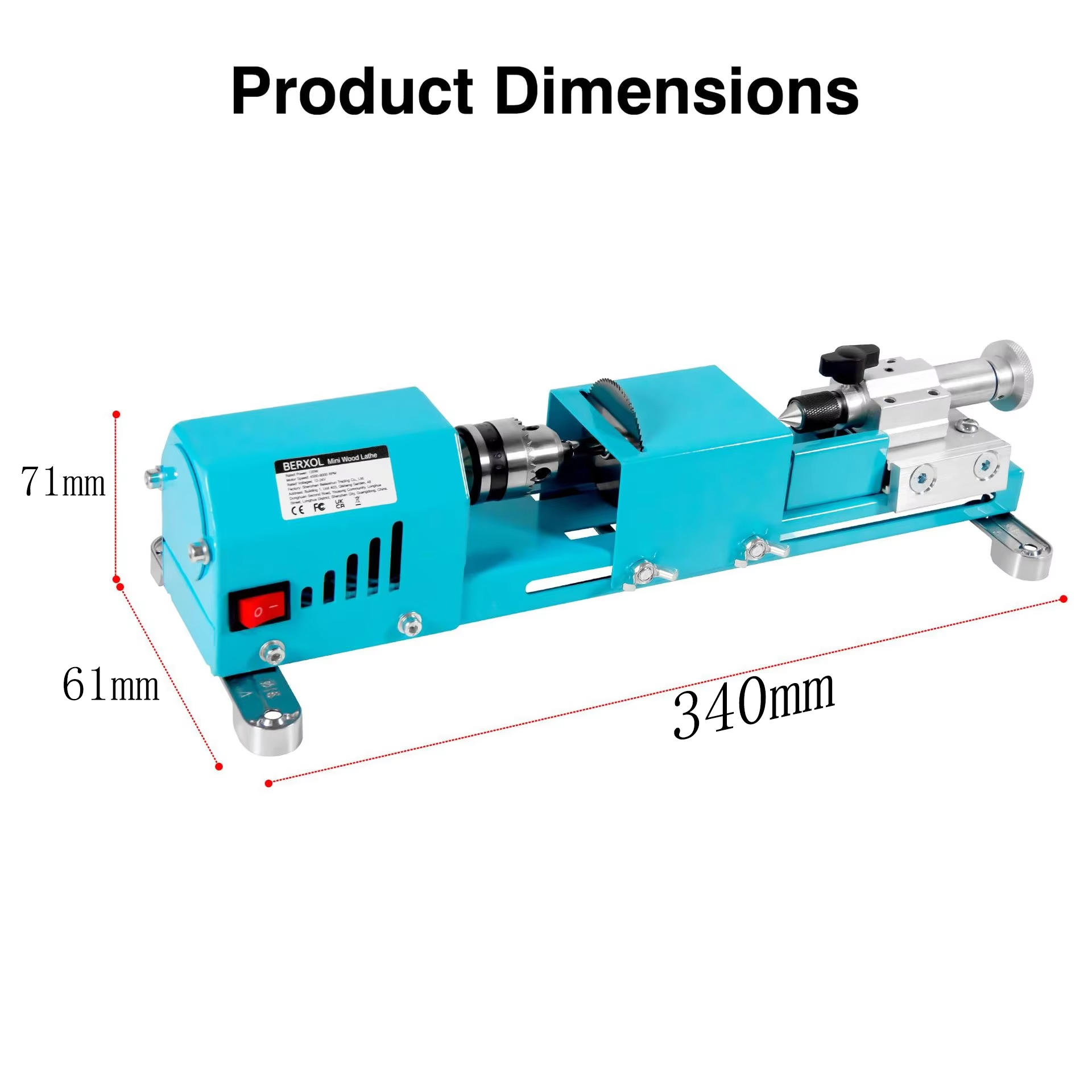Neue Elektrische Mini-Holzdreh – Brake Drum Lathe Bewertung und Preis