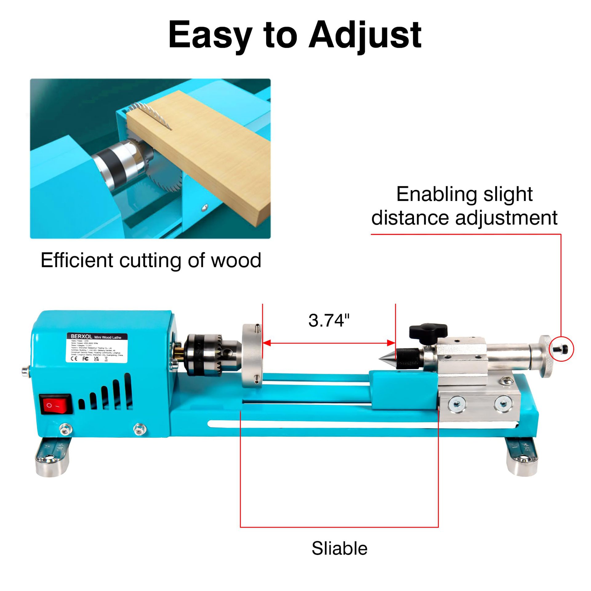 Neue Elektrische Mini-Holzdreh – Brake Drum Lathe Bewertung und Preis