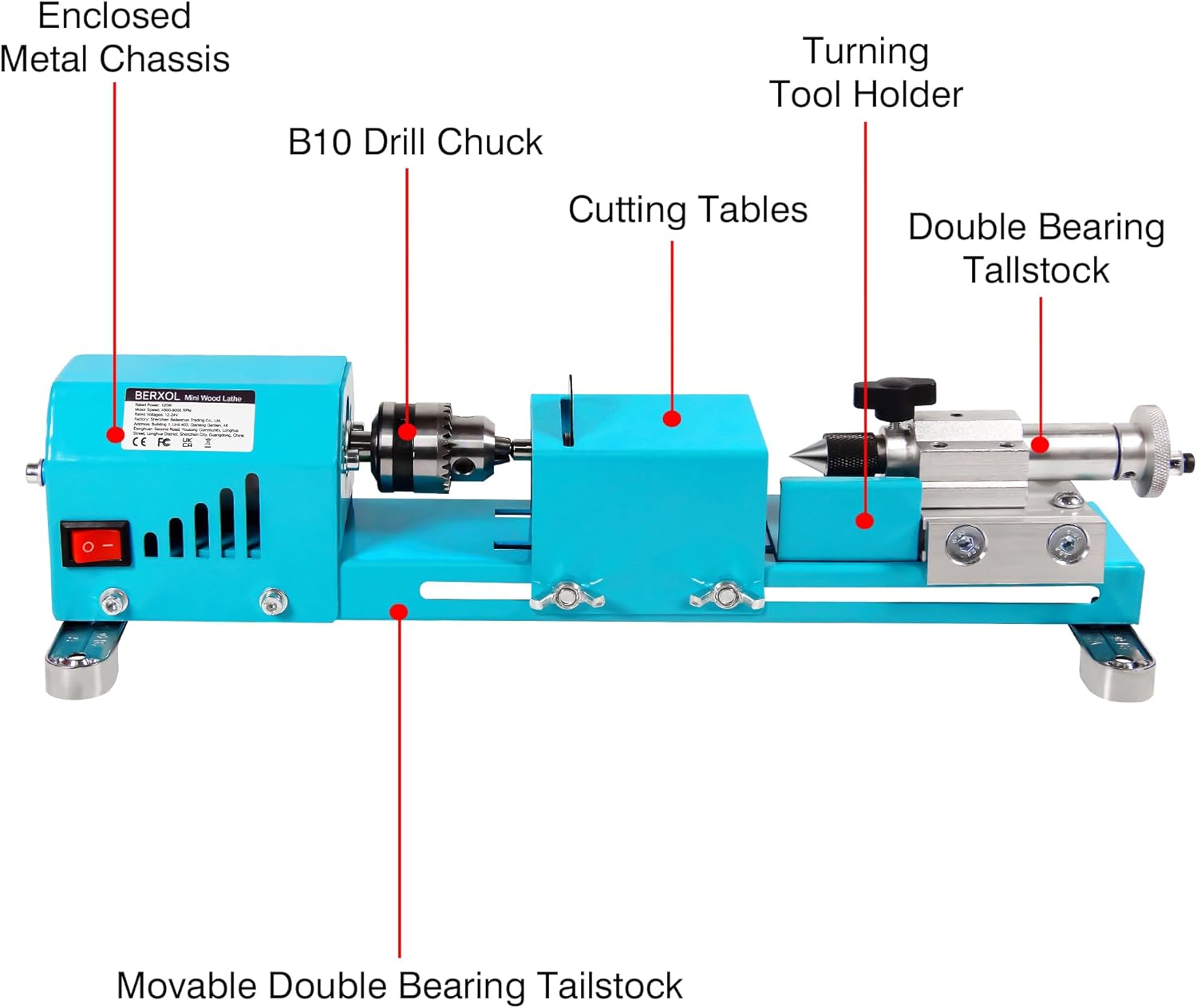 Neue Elektrische Mini-Holzdreh – Brake Drum Lathe Bewertung und Preis