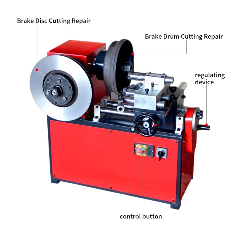 CE-zertifizierte Fahrzeug-Brem – Brake Drum Lathe Bewertung und Preis